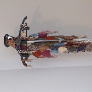 Steve Madden Multi Coloured Knitted Scarf